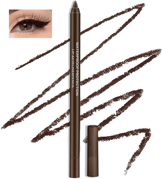 Boobeen Colorful Gel Eyeliner Pencil, Waterproof Eyeliner Pen, Matte Metallic Eyeliner Set for Women, Cream Eyeshadow Pencil Perfect for Colored Eye Makeup