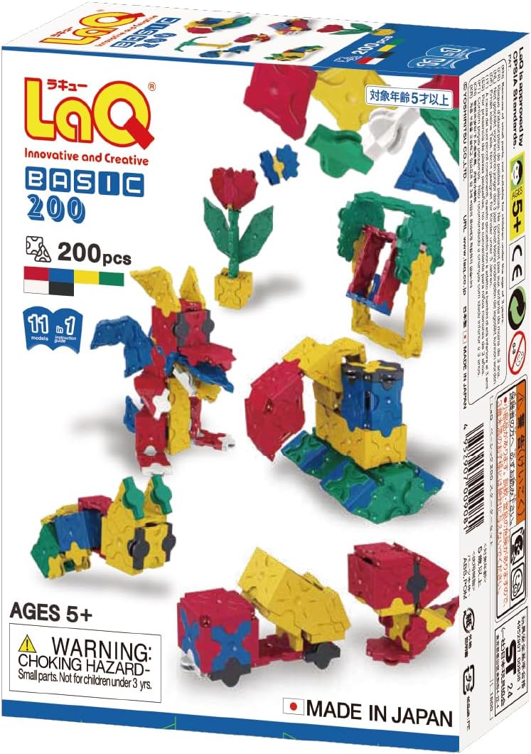 Yoshiritsu LaQ Basic 200/Starter Set (200pcs) L009081