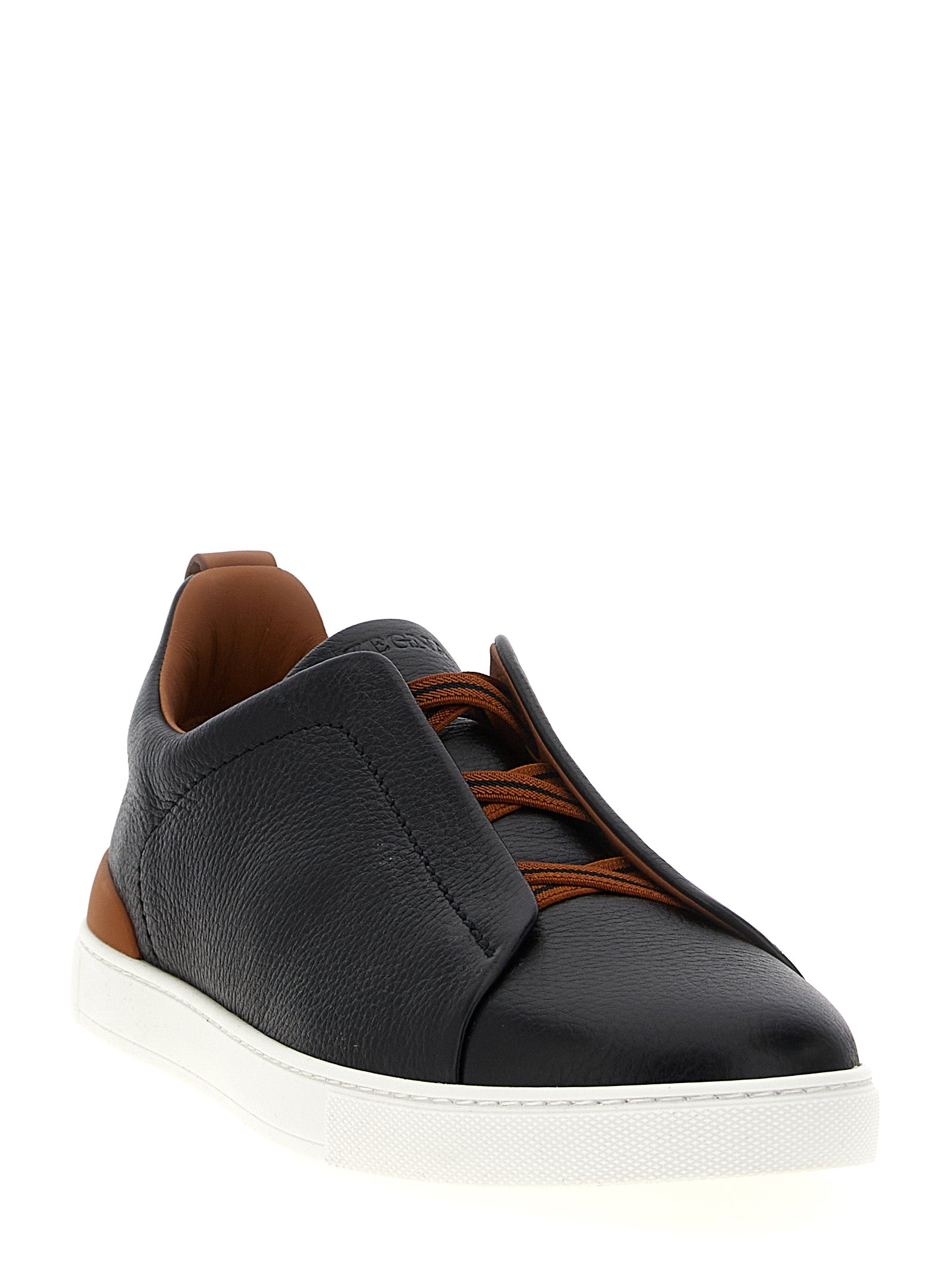 Zegna 'Triple Stitch'スニーカー - Image 1