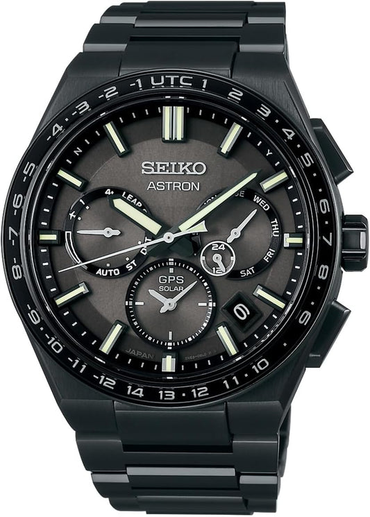 Seiko ASTRON NEXTER SBXC147 Men's Watch, GPS Solar Watch, GPS Satellite Radio Watch, Core Shop, Limited Distribution Limited, Titanium, Bracelet Type