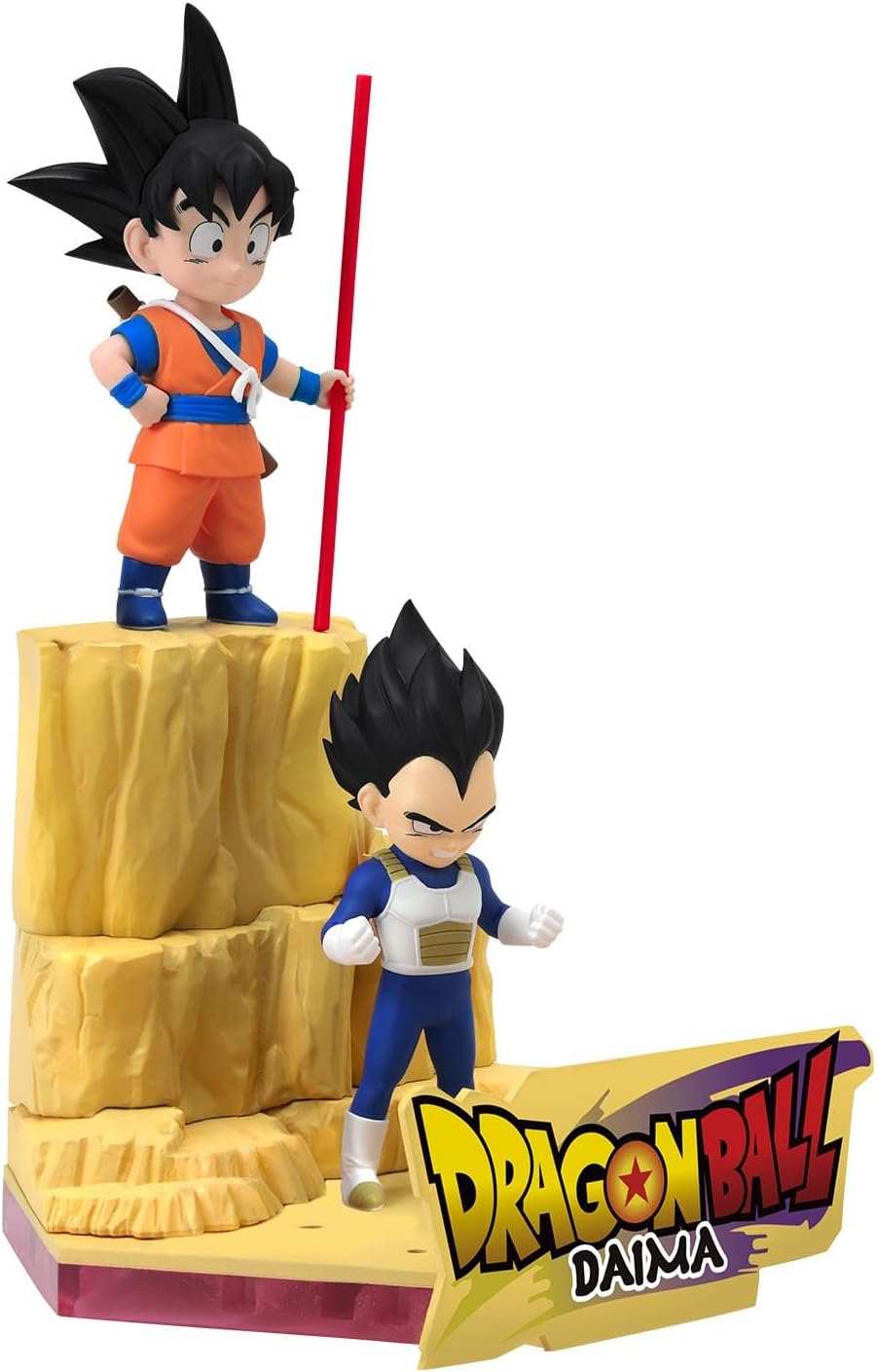BANDAI SPIRITS Dragon Ball DAIMA Plastic Model Son Goku (Mini) & Vegeta (Mini) Pre-Colored Plastic Model