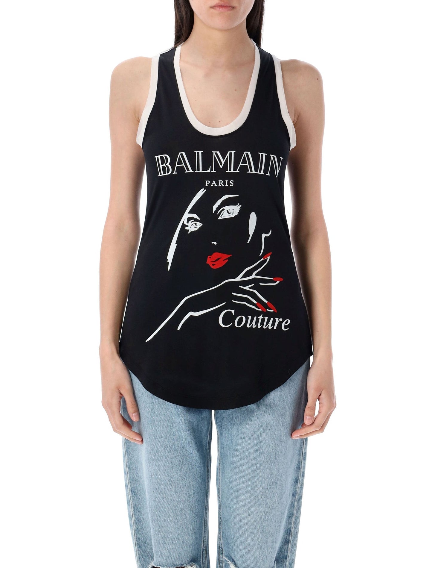 Balmain バルメイントップブラック - Image 1
