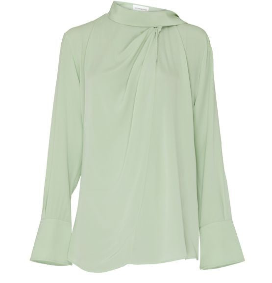 VICTORIA BECKHAM ツイストディテール スカーフトップス - Image 1