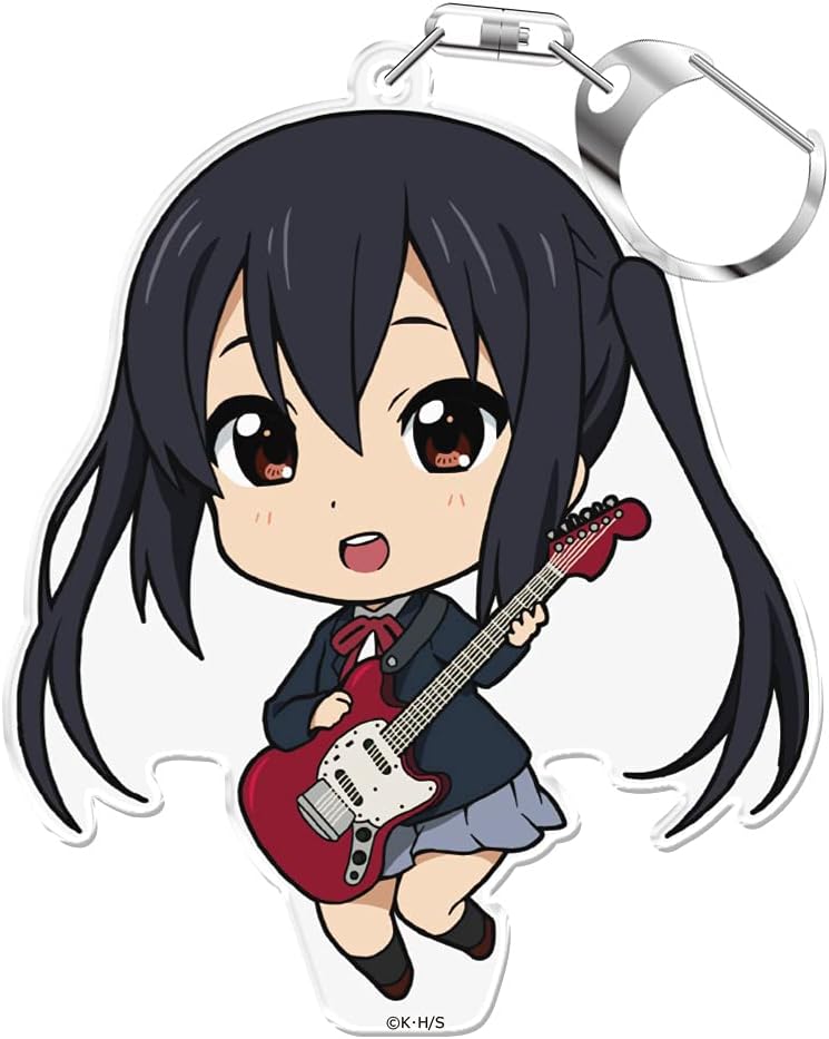 K-On! Punikore! Key Holder (with Stand) Nakano Azusa