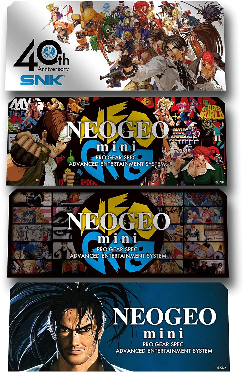 NEOGEO mini キャラクターステッカー (4枚入り)