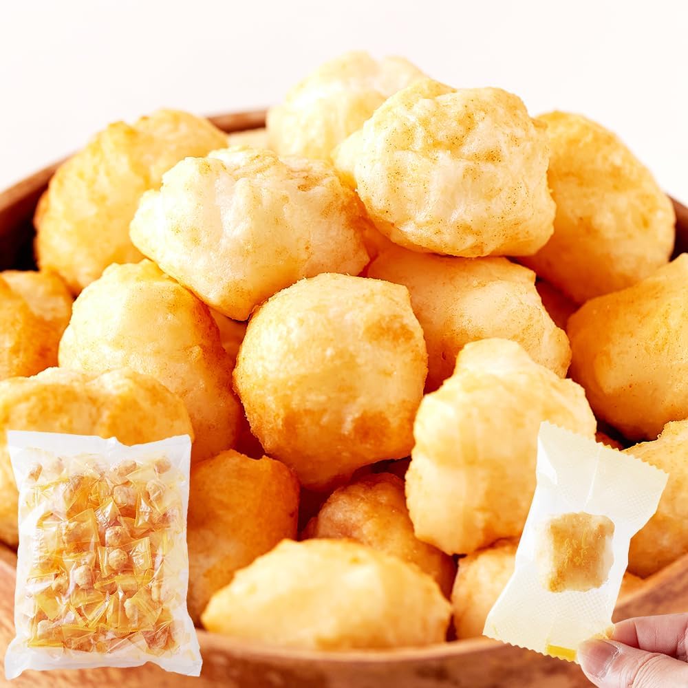 Tennensei Jaga Butter Arare (300g) Made with Domestic Mochi Rice Individually Wrapped Generous Large Capacity Arare Okak Snack Appetizer Rice Cracker Snack Food Commercial Use Senbei