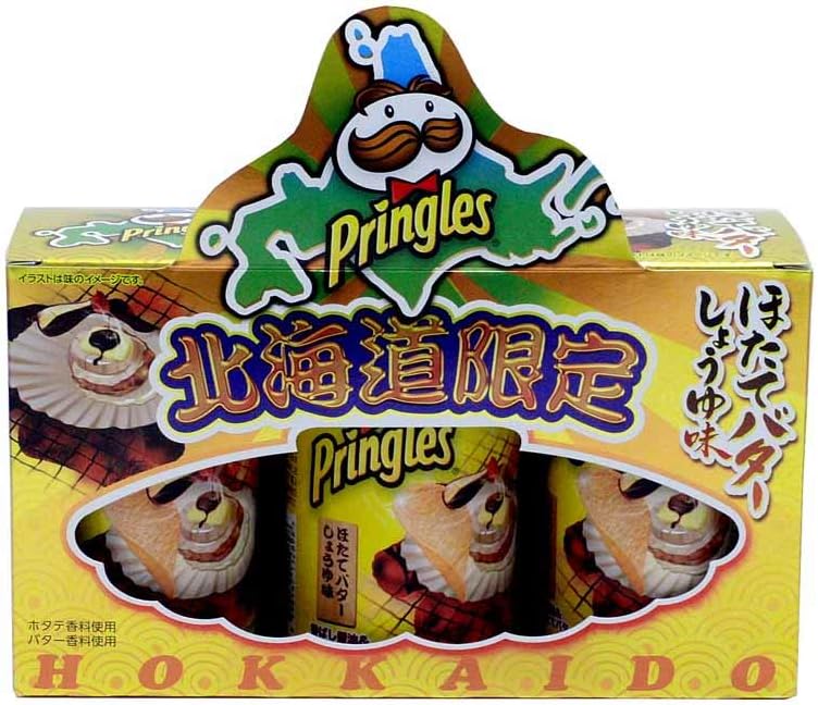 [Hokkaido Limited] Pringles Scalloped Butter Soy Sauce Flavor