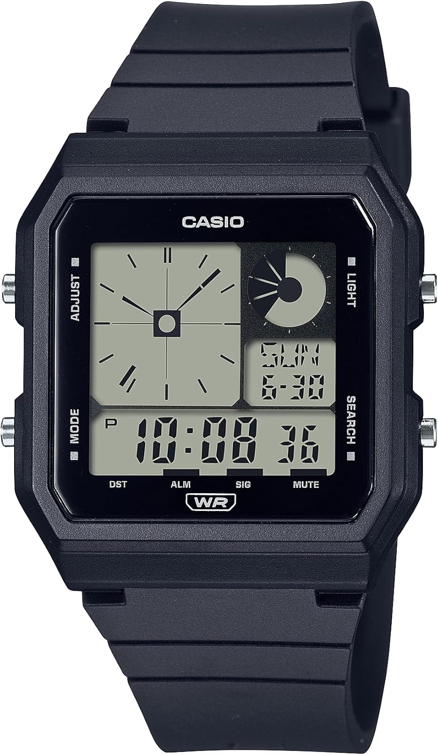 [Casio] LF20W-1A Watch, Black, Black, LF-20W-1ACF