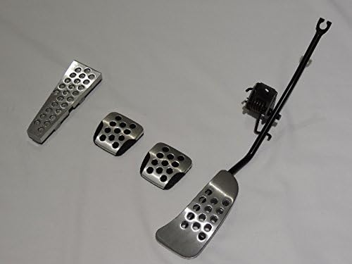NISSAN (Nissan) Nissan genuine R34 Skyline GT-R Late Aluminum Axle Pedal ASSY&Brake Pedal & Clutch Pedal & Footrest 4-piece set Diversion