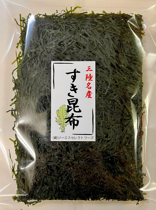 Seaweed Wholesaler, Sanriku Specialty Sukikombu, Iwate Prefecture, First Grade Miyako, Kombu, Natural Food, No Additives