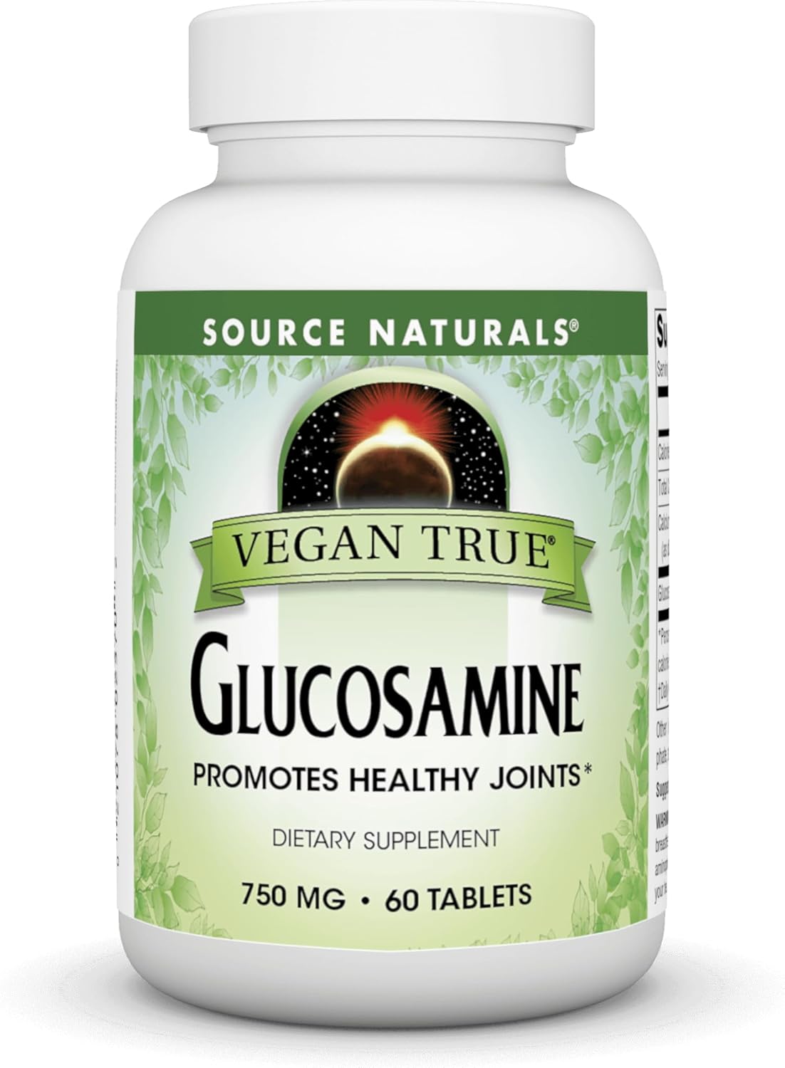 Vegan True Glucosamine 750mg 60Tabs Direct Shipping