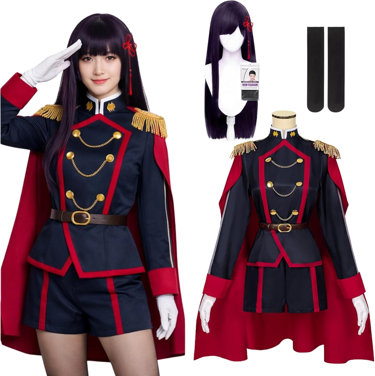 milky time Slave of the Magto Shiroi Soldier, Cosplay Costume, Ain Yamagi, Tenka Izumo, Kyoka Hazee, Team Uniform