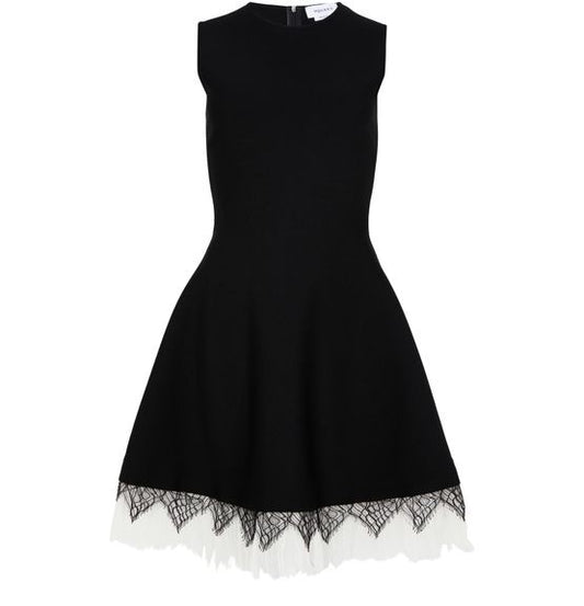 MCQUEEN Voluminous mini dress - Image 1