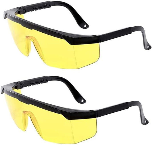 [karonpeln] Eye-removal Goggles, Safety Glasses for Hair Removal, Eye Protection, Sunglasses, Light Removal, Epilator Glasses, For Home Use, Glasses, Laser Hair Removal, Pack of 2