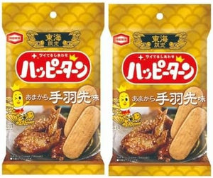Set of 2 Tokai Limited Nagoya Souvenirs, Shachihoko, Happy Turn, Chicken Wings Flavor, Nagoya Flavor