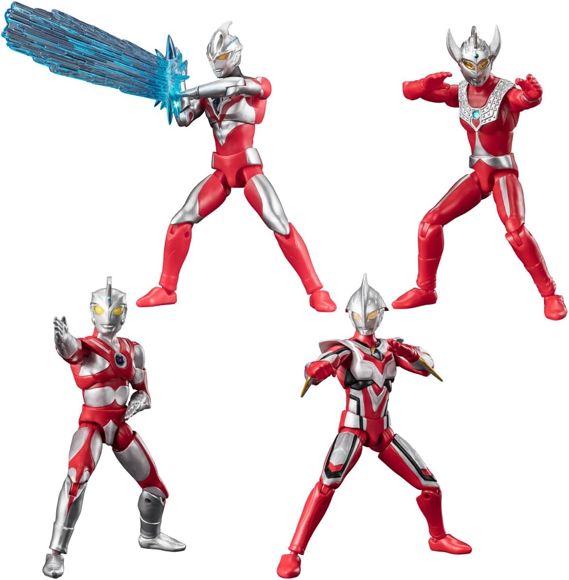BANDAI Chodo Alpha Ultraman 11 (10 Pieces) Candy Toy, Chewing Gum (Ultraman Series)