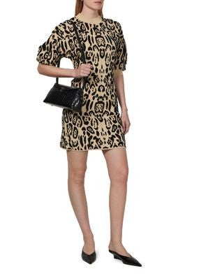 SPORTMAX Dolmen プリントドレス - Image 1