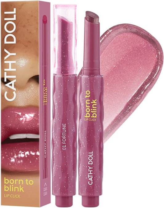[Lamellip] Bone to Blink Lip Click, Cathy Doll (Cathy Doll) / Lipstick, Popular Ranking, Glossy Lip, Glossy, Glitter, Sparkling, Gemstone Lip, Colored Lip, Color Lip, Thai Cosmetics, Lip Serum, Lip
