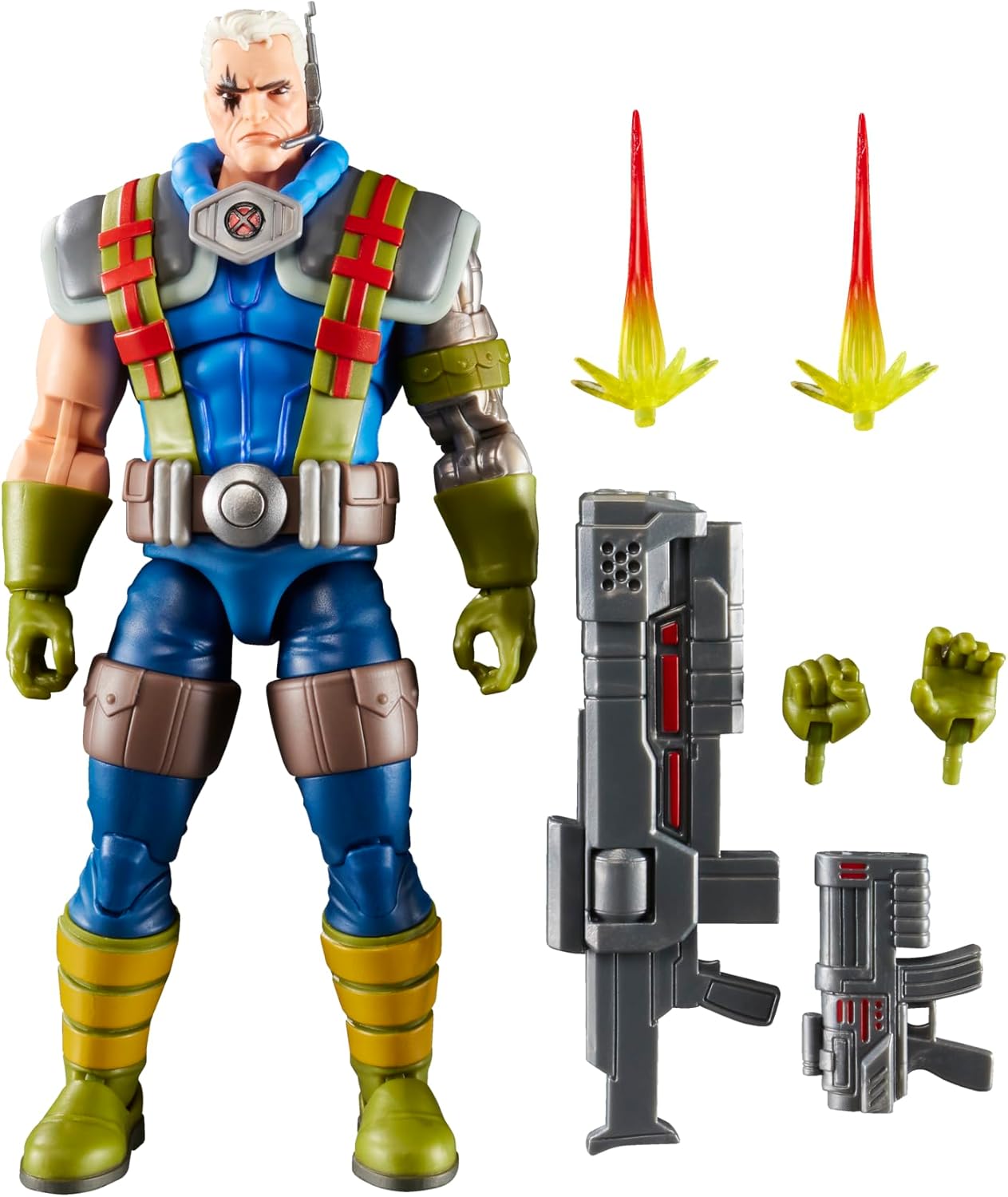 Hasbro G0809 Marvel Legend Series Cable, X-Men '97 Collection, 5.9 inches (15 cm) Action Figure Toy