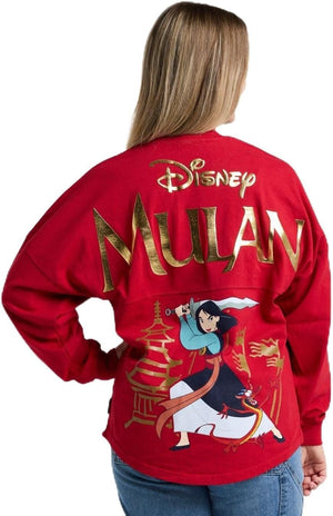 Spirit Jersey Disney Princess Collection, Talla Oversized, Unisex, Camisa Pullover de Manga Larga, Algodón 100% Grueso Preencogido
