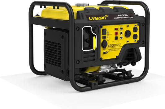 Yinleader Inverter Generator, Sine Wave, 50 Hz/60 Hz, Switchable, Soundproof Type, 4,000 W, 4 KVA, Factory and Field Product, Construction Supplies, Gasoline Generator, Overload Protection, For