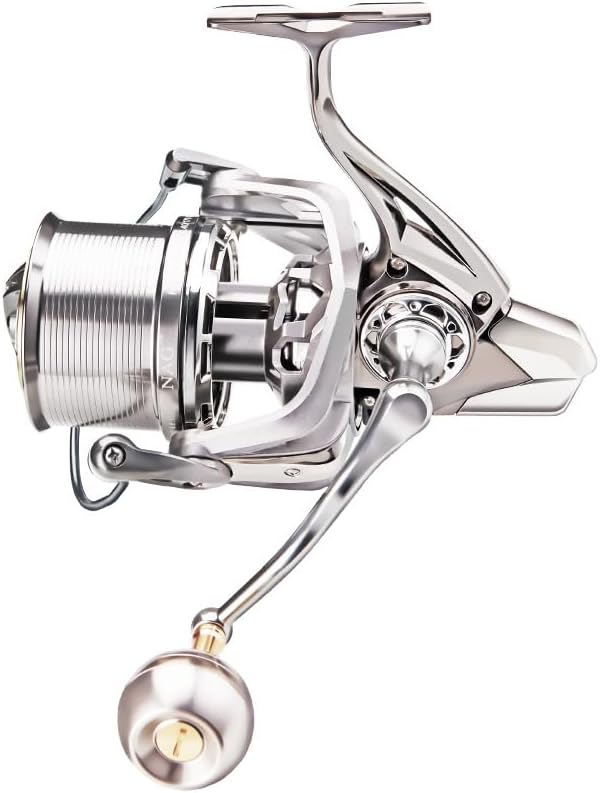 大型 スピニングリール 8000番 10000番 12000番 大物 ねじ込み式 オフショア ハイパフォーマンス 釣りリール フィッシング リール 遠投 釣り ドラグ力20KG [並行輸入品]