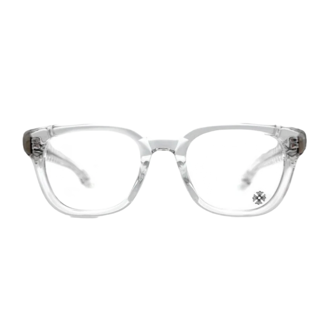 CHROME HEARTS 'WELL HELL YEAH' CLEAR GLASSES