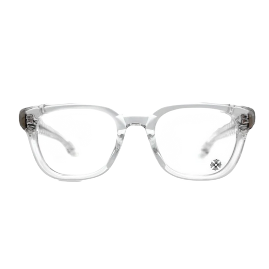 CHROME HEARTS 'WELL HELL YEAH' CLEAR GLASSES