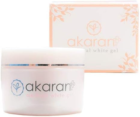 Akaran Plus Medical White Gel, 3.9 oz (110 g), Medicated Whitening Ingredient, Aging Care Ingredient, All-in-One, Wrinkles, Drying, Acne Prevention, Additive-Free