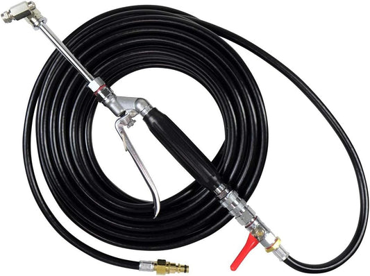 Karcher Quick Connect Dedicated Air Conditioner Cleaning Nozzle Gun Kit 19.4 ft (6 m), Custom Color Black [For Commercial Air Conditioning] KARCHER, 360 Degree Rotating Tip, High Pressure Hose is Slim