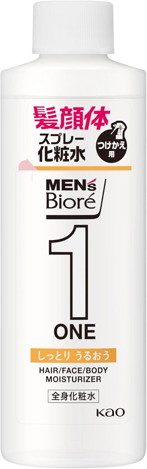Men's Biore ONE Full Body Lotion Spray, Moisturizing, Refill