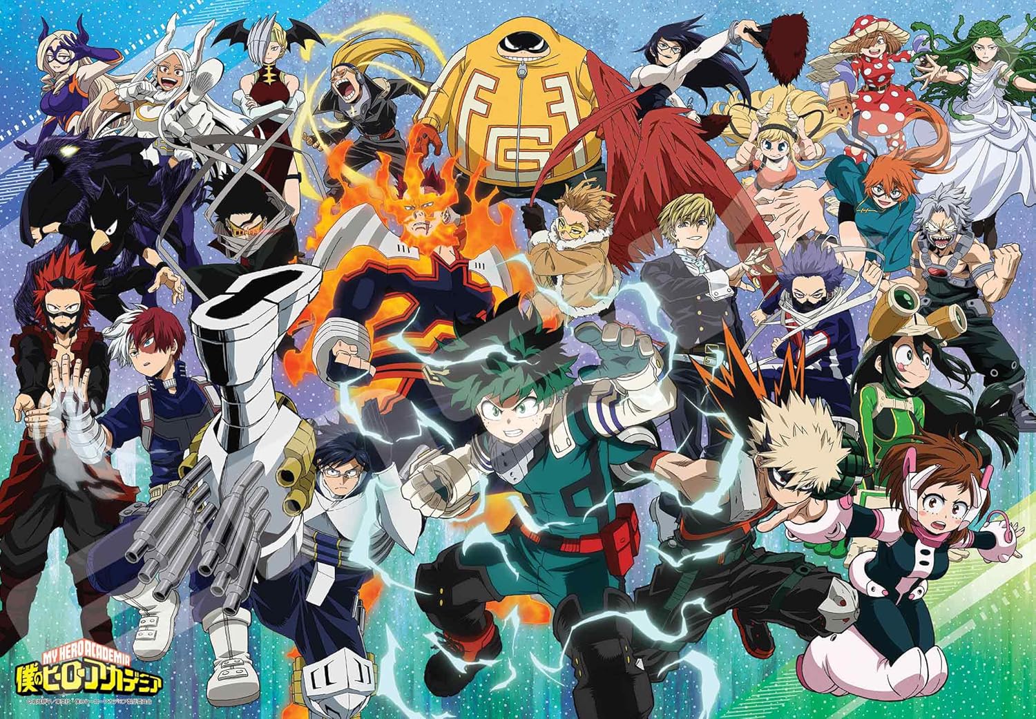 Jigsaw Puzzle TV Anime My Hero Academia Hero Student & Pro Hero 1000 Piece (1000T-351)
