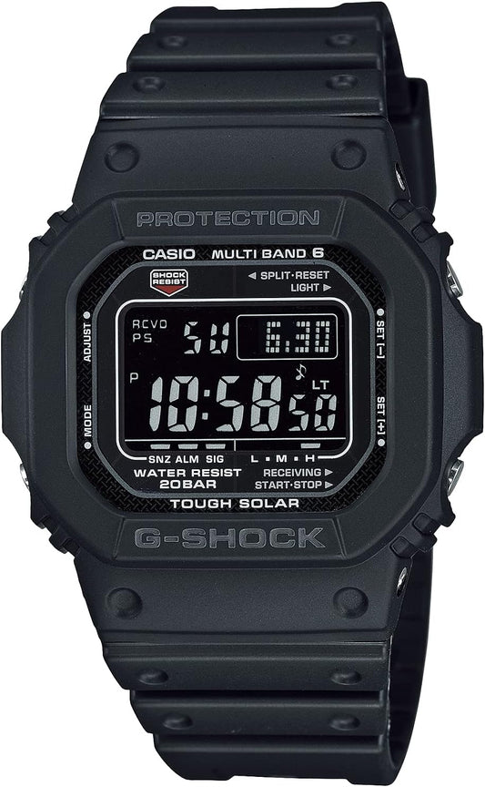 Casio GW-M5610U Wristwatch, all black, Urethane Band