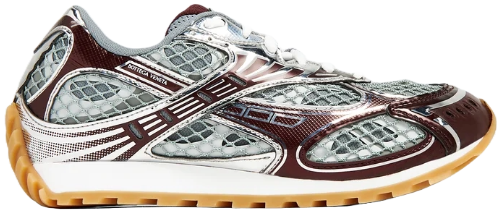 BOTTEGA VENETA 'BURGUNDY' ORBIT SNEAKERS