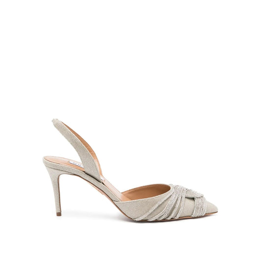 Aquazzura Aquazzura Gatsby 85mm Crystal Embellished Pumps - Image 1