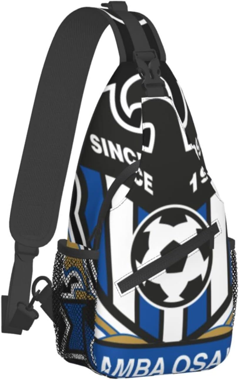 Gamba Osaka Shoulder Bag, Large Capacity, Shoulder Bag, Crossbody Bag, Mountain Climbing, Outings, School, Events, Anime, Moe Goods, Multifunctional, Lightweight, Unisex, Gift, Sports, School Bag,