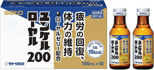 [Designated Quasi-Drug] Yunkel Royal 200 3.4 fl oz (100 ml) x 10 Bottles, Recover and Prevent Fatigue, Maintain and Improve Resistance