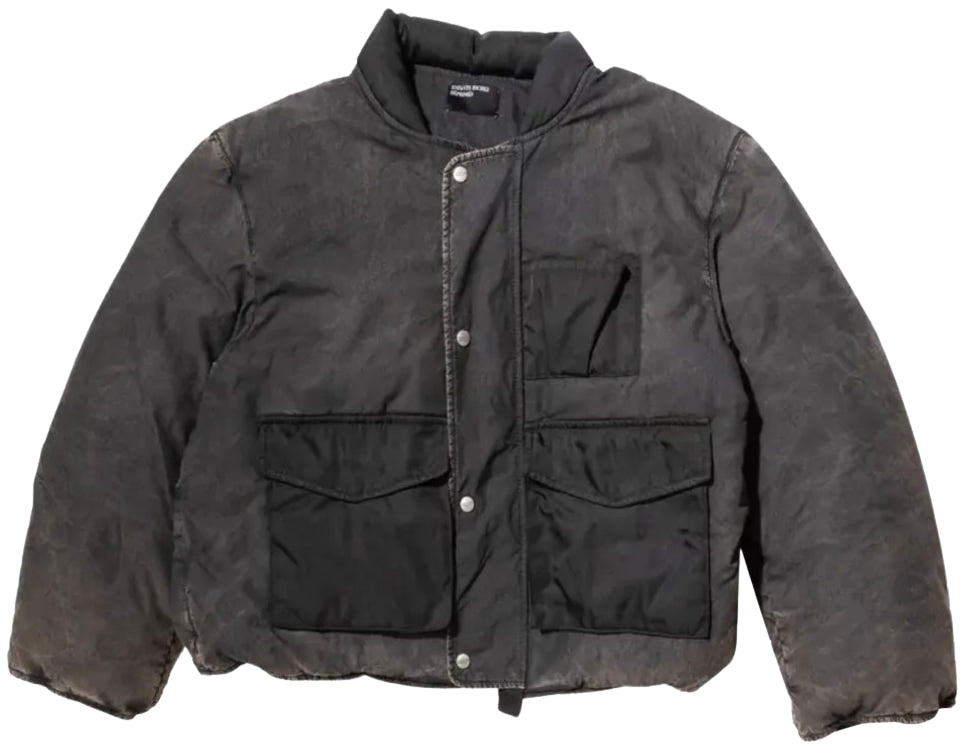 ENFANTS RICHES DÉPRIMÉS 'BLACK' MILITARY BOMBER JACKET