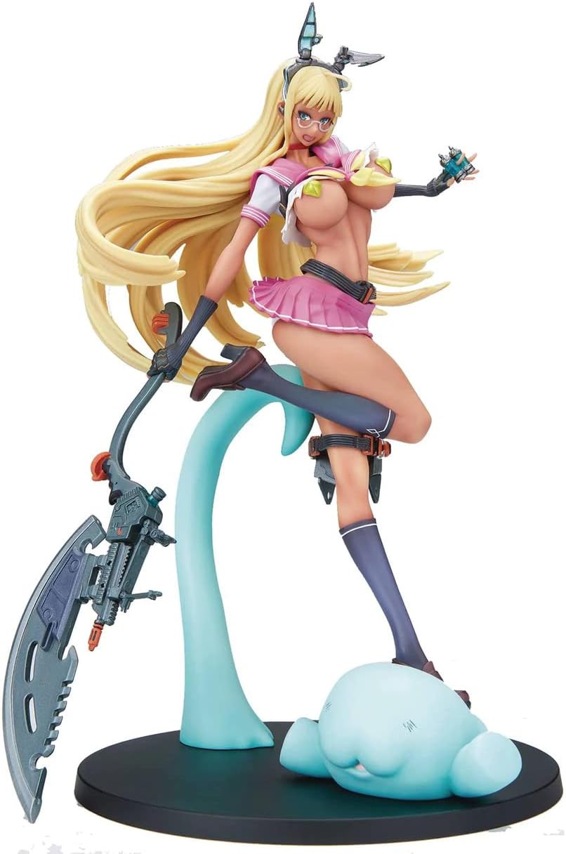 MOUSE UNIT! Kazuki Committee Arenshin Kamei Black Girl Ver. 1/7 Scale PVC Painted Finished Figure