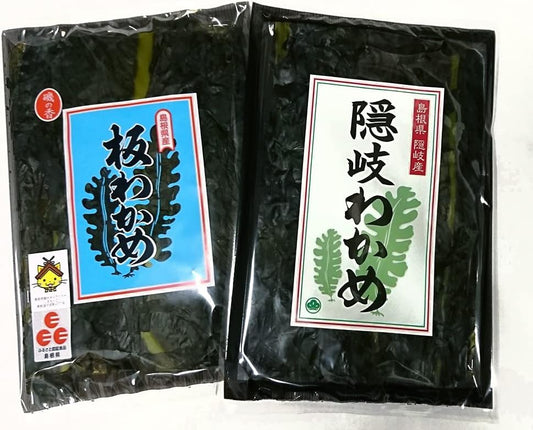 Shimane Prefecture Furusato Certified Food Plate Wakame and Kakui Wakame Trial Set