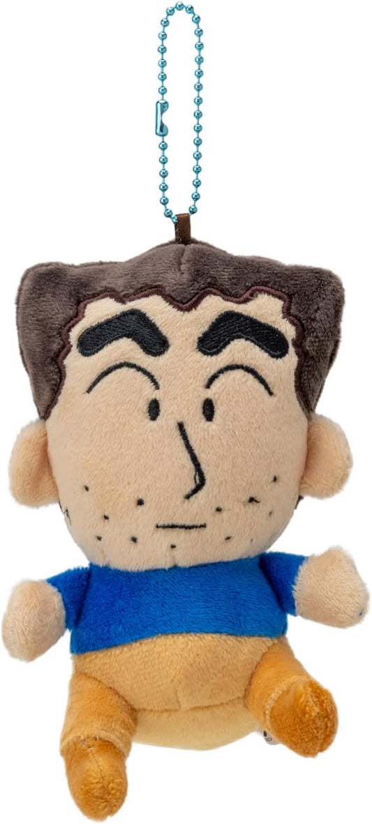 Tees Factory Crayon Shin-chan Plush Mascot Hiroshi H12 x W8 D 5.4 cm KS-5521383HR