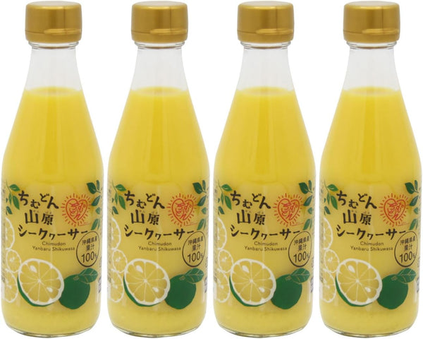 Ryukyu Front Chimudon Yamahara Seaquacer, 10.1 fl oz (300 ml) x 4 Bottles