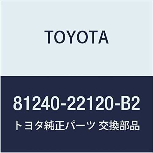 TOYOTA Genuine Parts Room Lamp ASSY NO.1 (LT.GRAY) Harrier / Kruger L/V Model Number: 81240-22120-B2