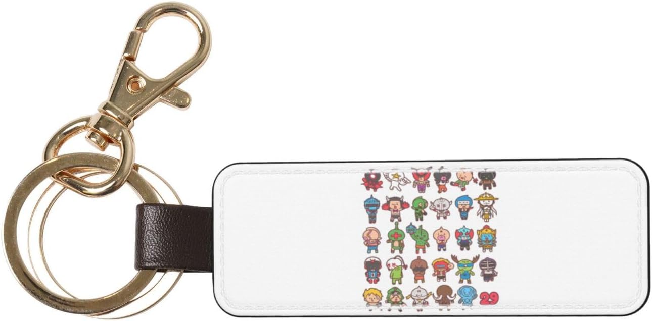 Anime Keychain, Kinkuman, Multifunctional, PU Leather, Key Case, Men's, Women's, Car Keyring, Key Cover, Car Pendant, Accessory, Popular, Present, Gift