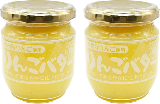 Apple Butter, Shinshu Apple, 7.1 oz (200 g), Set of 2, Nagano Prefecture, Souvenirs