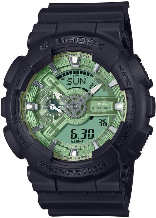 G-Shock GA-110CD-1A3JF Metallic Color Dial Series, green