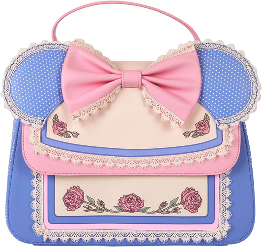 Loungefly Disney Minnie Floral Lace Ears Shoulder Bag