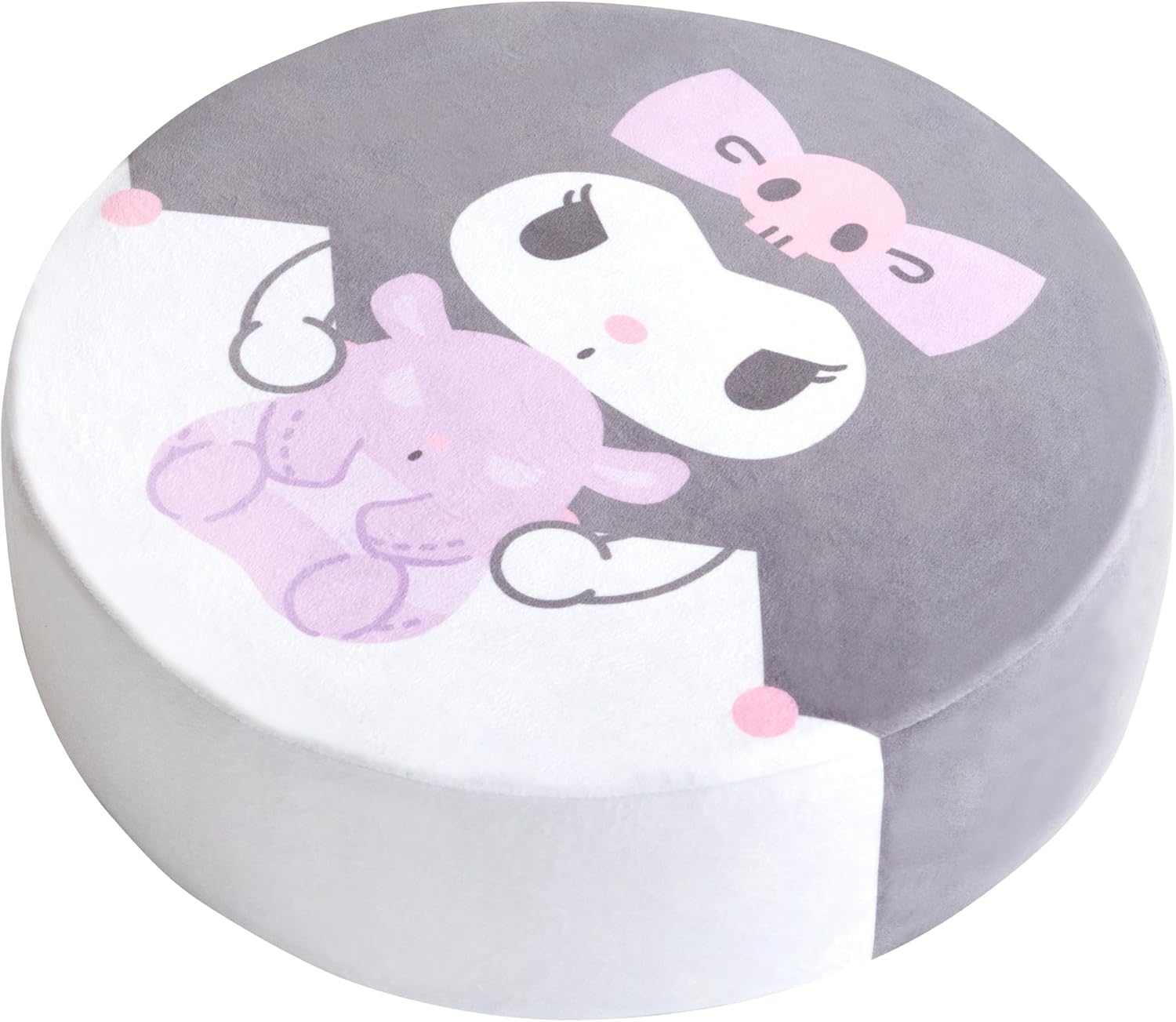 Miyatake Seisakusho CN-S400 CN-S400 Living Cushion, Cute, Extra Thick Cushion, Diameter 15.7 x Height 4.7 inches (40 x 12 cm)