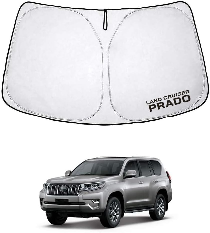 Toyota Land Cruiser Prado 150 Series Early / Late Improvements Only Front Sun Shade Blackout Curtain Shade Car One Touch Window Glass Cover Set Car Overnight Goods Dress Up Parts Car Shade