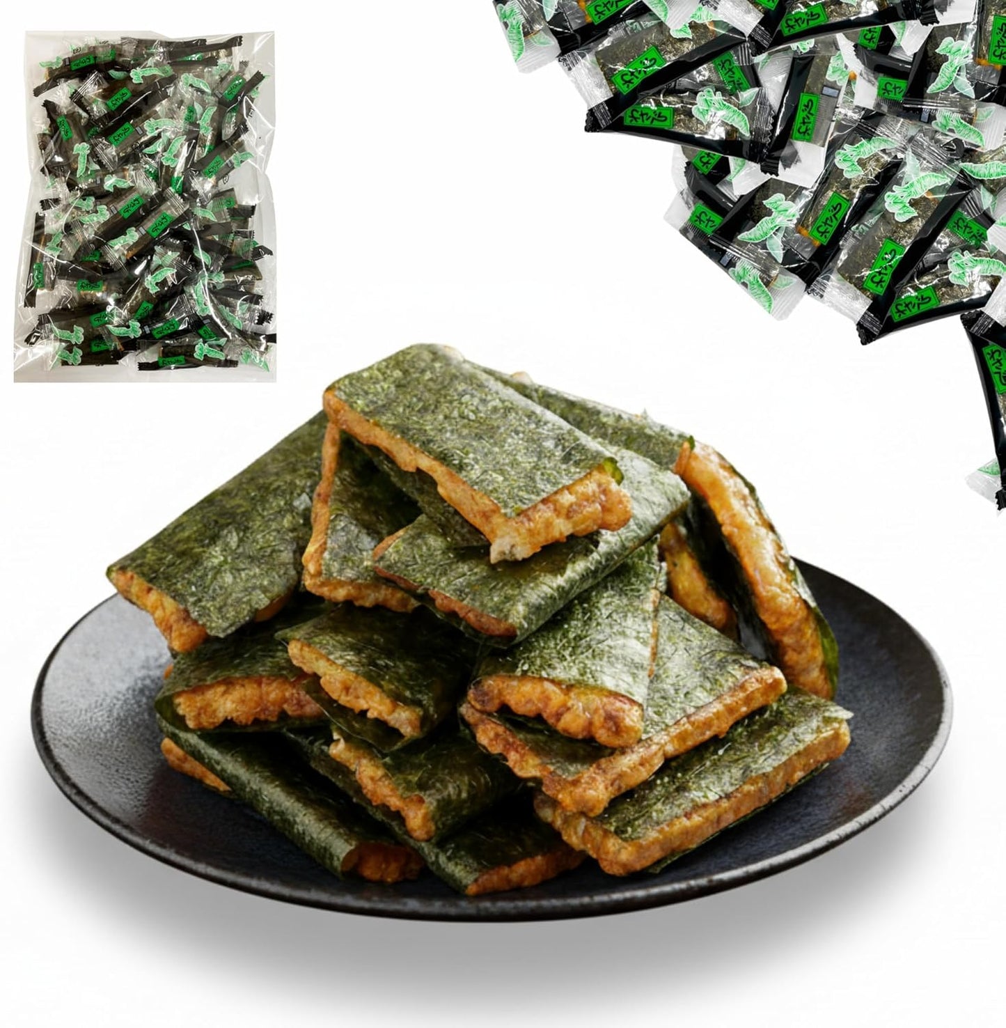 Alneka Wasabi Rice Cracker, Nori Roll Rice Cracker, Sweets, 8.8 oz (250 g), Wasabi Tekka, Wasabi, Retreat Wasabi, Rice Cracker, Persimmon Pea